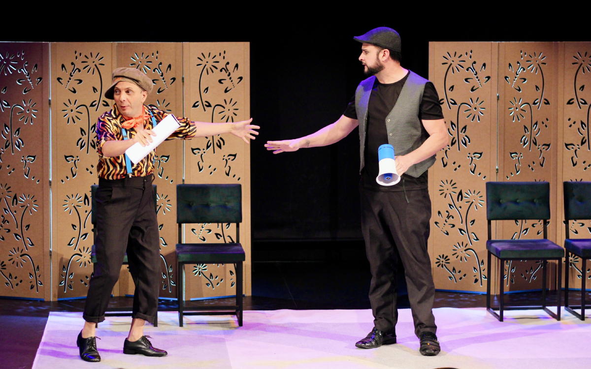 O Retorno do Absurdo. Comédia raiz, que invade os bastidores mais loucos da TV, volta ao palco para apenas 4 sessões, a partir de 5 de setembro no Teatro Casa de Artes SP